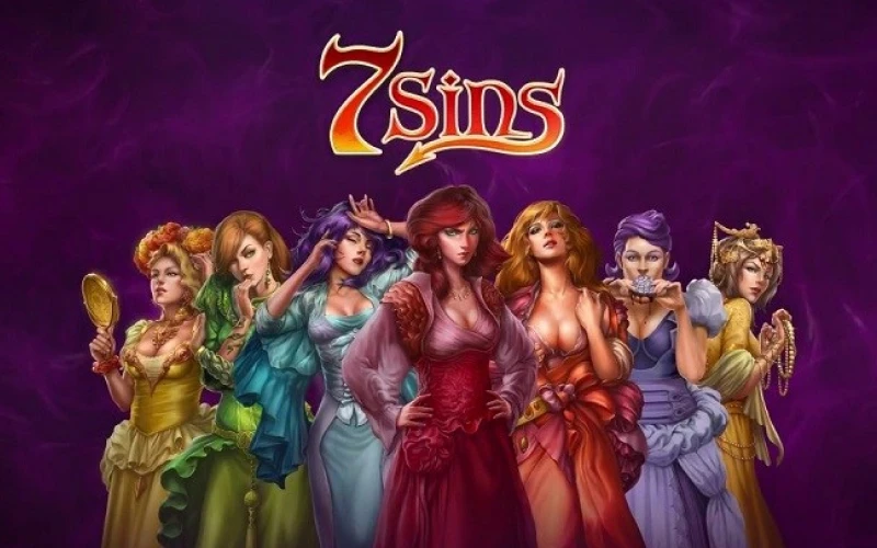 Finde das Spiel 7 Sins auf der Website von Verde Casino.