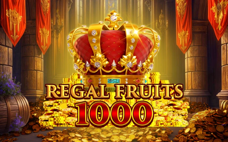 Entdecken Sie alle Funktionen von Regal Fruits 1000 im Verde Casino.