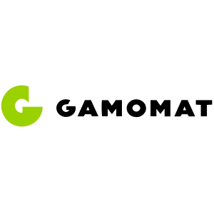Gamomat logo.